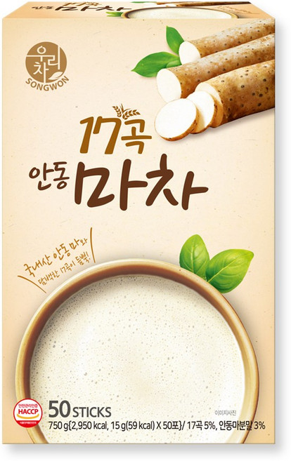 우리차 17곡 안동 마차, 15g, 50개입, 1개
