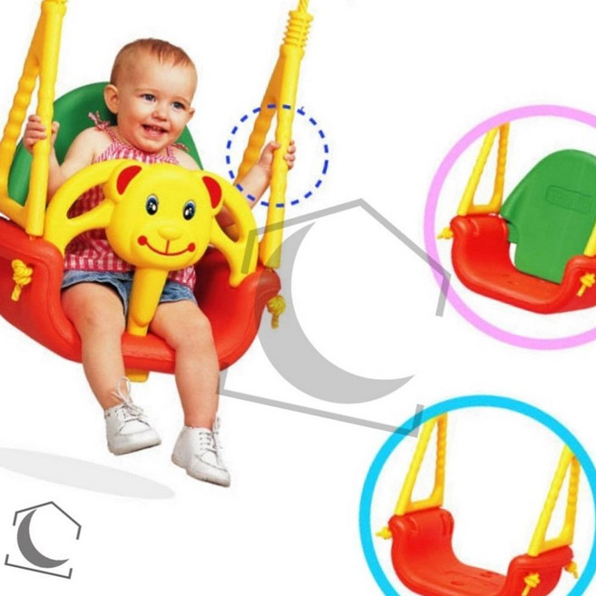 곰돌이그네 그네봉 흔들그네의자