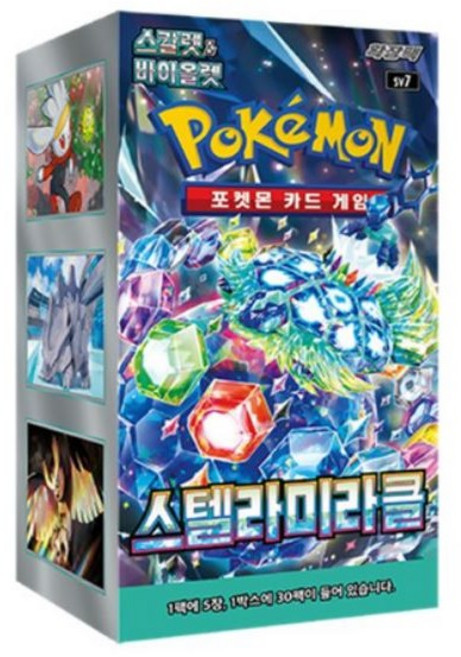 바로받는 포켓몬카드 스텔라미라클 30팩입, 1개