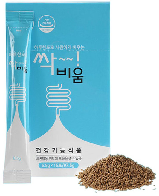 싹비움 15회분, 6.5g, 15개