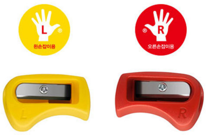 스타빌로 이지샤프너 이지그래프 이지컬러전용 연필깎이, 오른손
