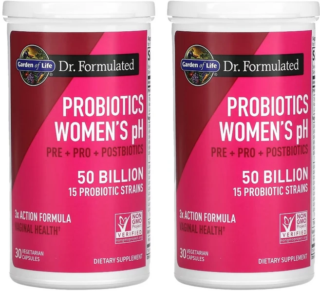 (2세트) 가든오브라이프 여성 바기날 pH 유산균 500억 락토바실러스 애시도필러스 롱검, 1개, 30정 - 쿠팡