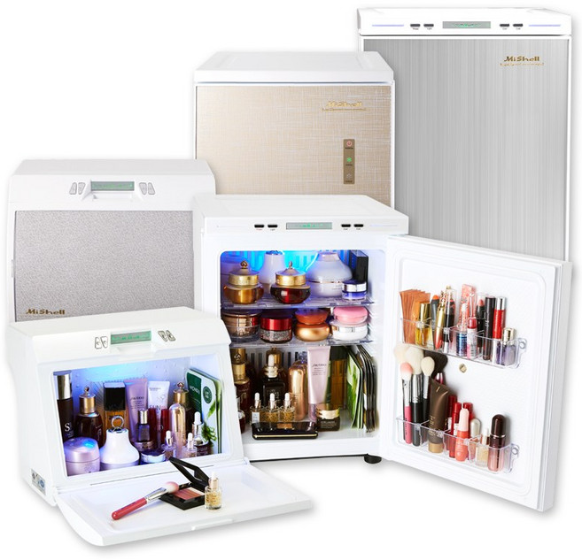 미쉘 무소음 화장품냉장고 9L 20L 25L 클래식라인 국산 미니 소형 화장품 정리대 보관함 정리함, H: AK-208E(20L)