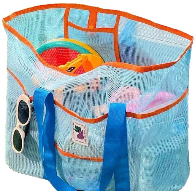 모래놀이 그물 대형 비치백 메쉬가방