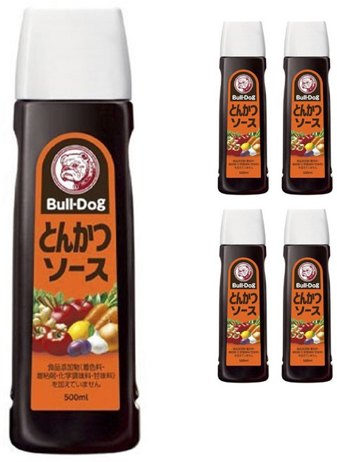 BullDog 돈가스 소스, 500ml, 5개