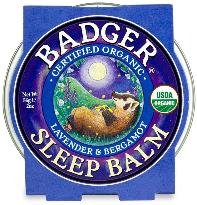 Badger 슬립 밤 라벤더 & 베르가못, 56g, 1개 - 쿠팡