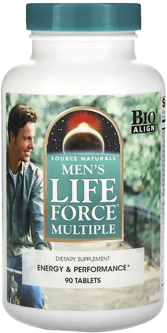 Source Naturals 남성용 라이프 포스 멀티플 90 정, SourceNaturals남성용라이프포스멀티플90정, 1개, 90정 - 쿠팡