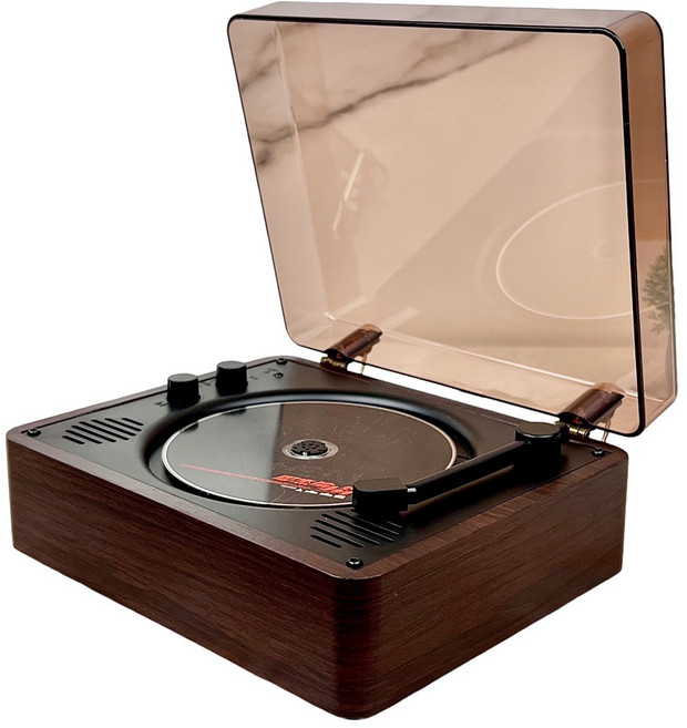 狄倫思 CD播放器 藍芽 台灣實體店家 CD Player 唱片機 隨身聽, 胡桃, 胡桃, SG1900