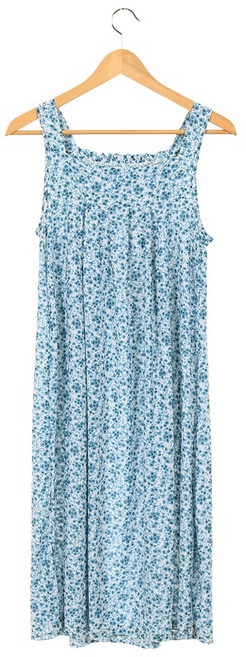 엘라운지 아이스 냉감 빅사이즈 스트링 셔링 원피스