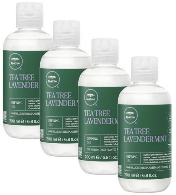 폴미첼 티트리 라벤더 민트 디파이닝 젤 Paul Mitchell Tea Tree Lavender Mint Defining Gel, 4개, 200ml