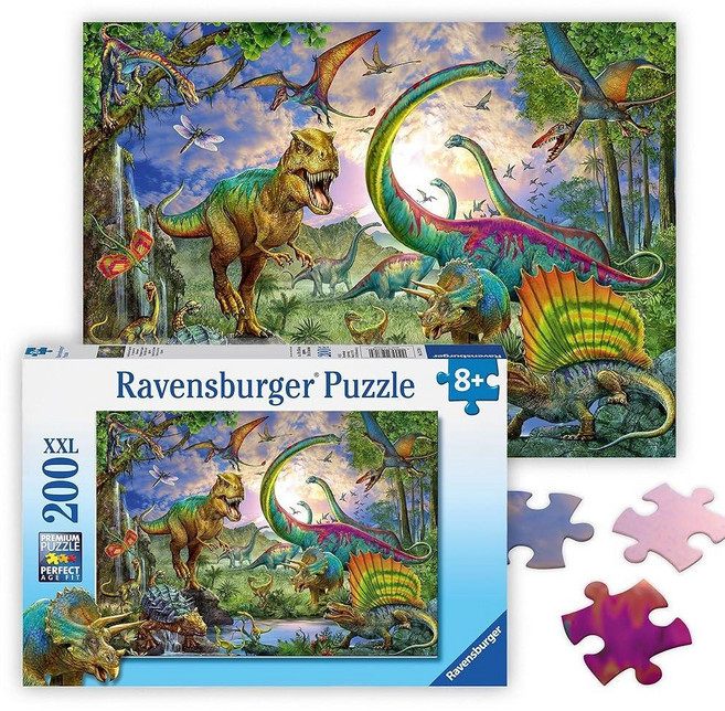 Ravensburger 램 오브 더 자이언트 아동용 직소 퍼즐 200피스 각기 다른 모양의 조각 빈틈 없이 딱 맞는 퍼즐 피스