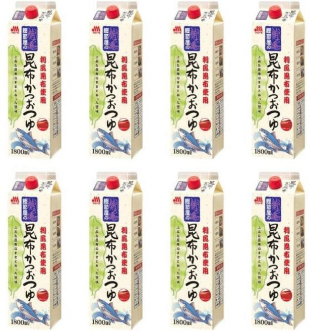 일식 국물 조미료 마루토모 가쓰오부시 가게의 다시마 가쓰오 육수 1.8L x8개, 일식 국물 조미료 마루토모 가쓰오부시 가게의 다시마 가