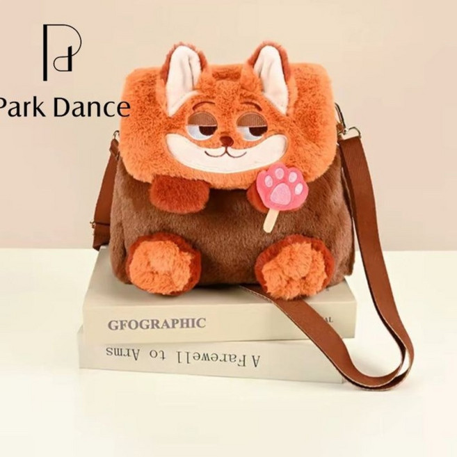 주토피아 가방 닉 캐릭터 인형 크로스백