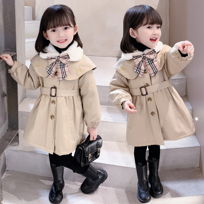 [실버플라워] 여아용 겨울코트 뽀글이점퍼 패딩점퍼 공주코트 겨울 점퍼 092