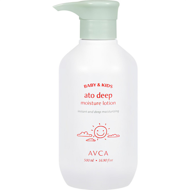 아브카 베이비 앤 키즈 아토 고보습 로션, 500ml, 1개