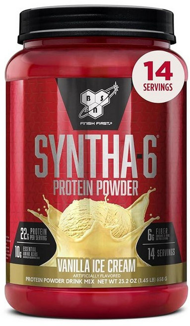 BSN 신타6 오리지널 프로틴 파우더 초콜릿 193082, 14회 분량(1개입), 바닐라 아이스크림, 4.56kg, 1개