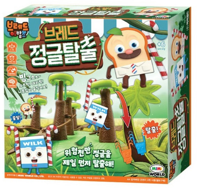 브레드 이발소 정글탈출, 단품, 1개