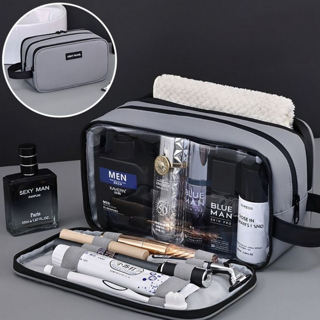 로다앤 남성 세면도구 파우치 방수 세면백