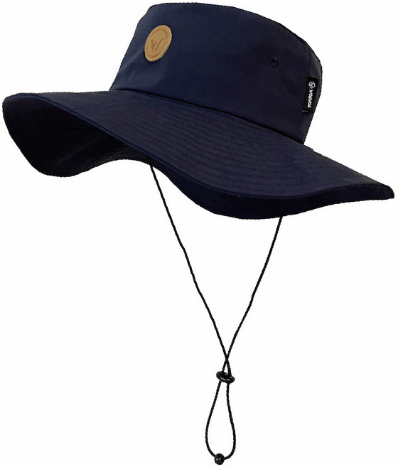 防水透氣登山帽 遮陽防曬 登山露營 漁夫帽, 海軍藍,L:58-60cm