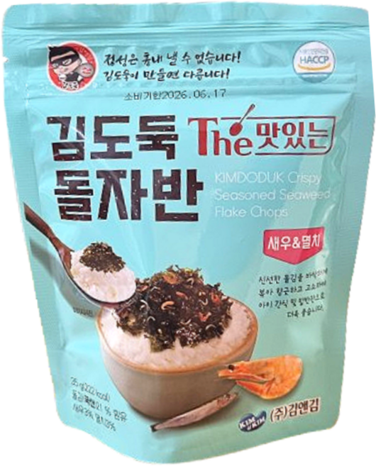 김도둑 돌자반볶음, 35g, 10개