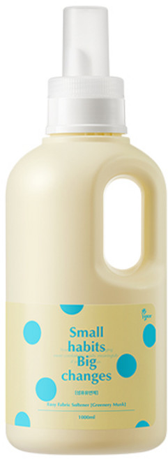 소소이지 실내건조 퍼퓸 섬유유연제 그리너리 머스크, 1개, 1L