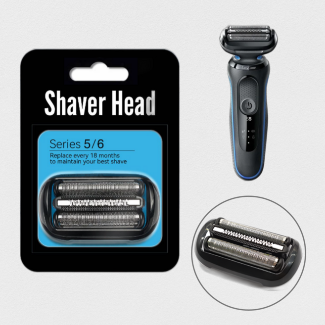 어썸케이 브라운 NEW 6 시리즈 면도 날망 호환용, 53B/54B, 1개