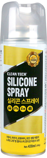 크린텍 실리콘 코팅 스프레이, 420ml, 1개