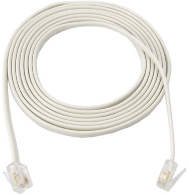 일자형 전화 수화기 케이블 (1M-10M)/전화 수화기선, 1M