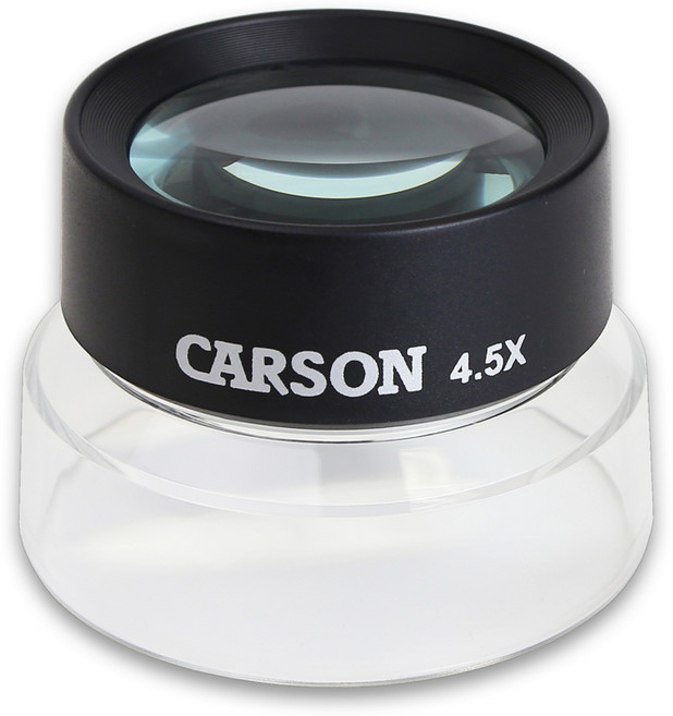 카슨 스탠드 루페 확대경 돋보기 4.5배 LL-55, 1개