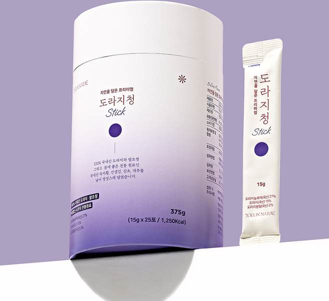 조은나래 국산 도라지를 갈아만든 도라지청 100% 무설탕 배도라지, 25개, 15g