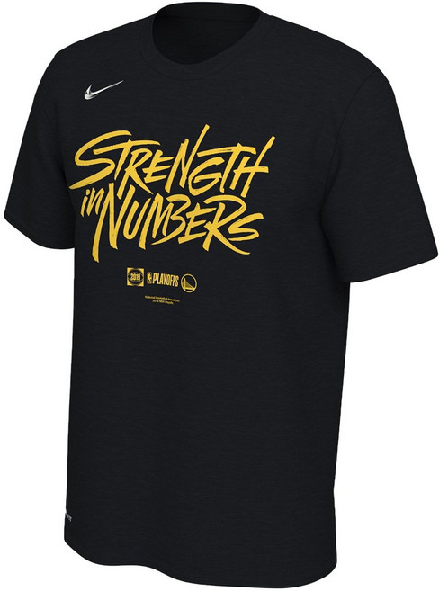 나이키 NBA 골든 스테이트 워리어스 드라이핏 "2019 플레이오프 바운드 만트라" 티셔츠