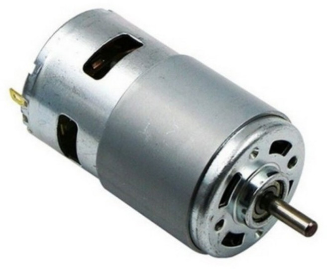 895 볼 베어링 DC 모터 - 12V 6000RPM 80W 강력 토크 산업용 DIY 전동 장비용, 1개