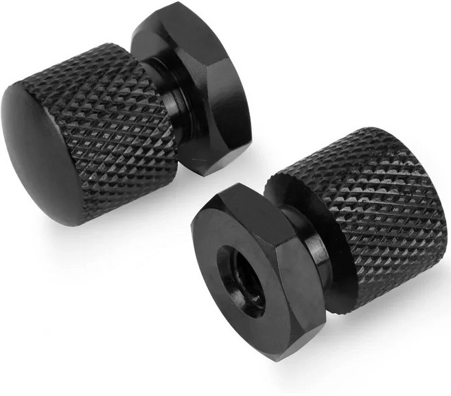 울트라 리어 커버 소프 나사 브레이크아웃용 할리 시트 볼트 투어링 오토바이 스트리트 솔로 로드 킹 CVO 일렉트라, C Bla, 1개