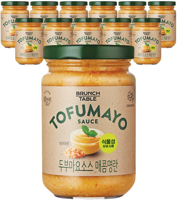 복음자리 매콤 명란마요 포케소스, 190g, 12개