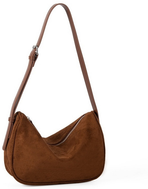 타니티니 끈조절 가능 가벼운 여성 스웨이드 숄더백 4colors