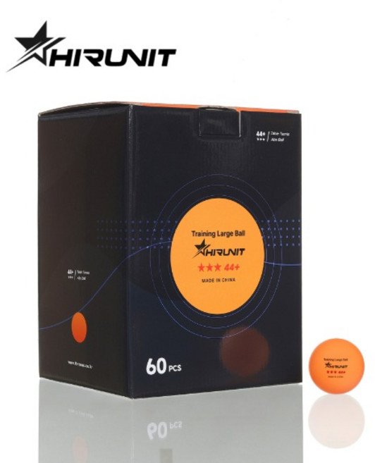 하이러닛 44+ T 3성 라지볼 연습구 (60개입), 1개
