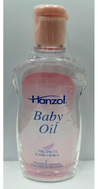 Hanzol 嬰兒潤膚油, 1個, 嬰兒潤膚油120ml(41046)