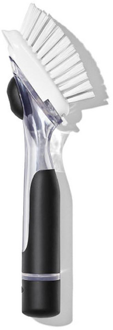 OXO Good Grips 비누 디스펜싱 접시 스크럽 브러시 주방용 클리닝 브러시, 옥소 OXO Good Grips 비누 디스펜싱 내구성, 1개