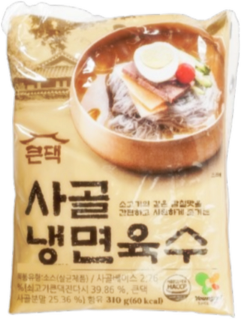 영미 큰댁 사골 냉면육수 310g, 16개