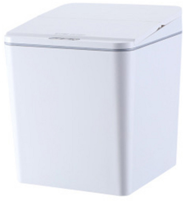 치프몰 스마트 자동 센서 휴지통, 화이트, 1개