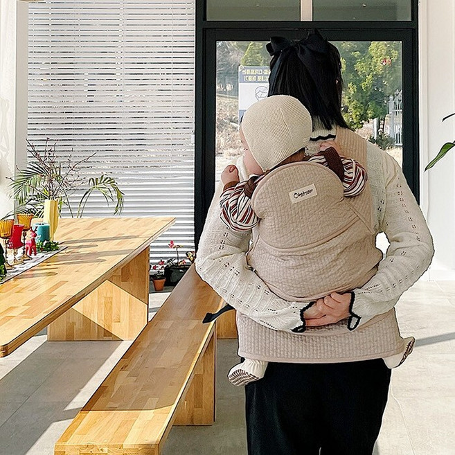 아기 사계절 여름 망사 아기띠 어깨띠 인견 포대기, 아기띠 여름망사 인견그레이, 아기띠 여름망사_인견그레이