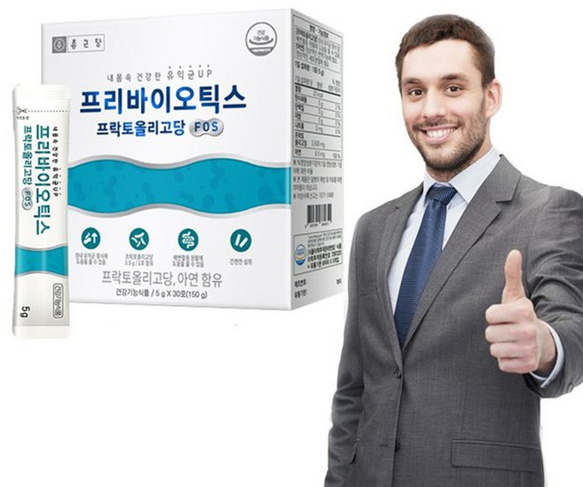 종근당 프리바이오틱스 프락토올리고당 30포 20개, 150g, 마산형제 1