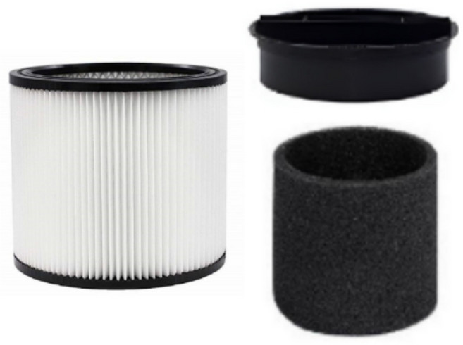 솔리템 샵백 업소용 청소기 PRO20 카트리지 필터 3종세트 호환, 1세트, 구성