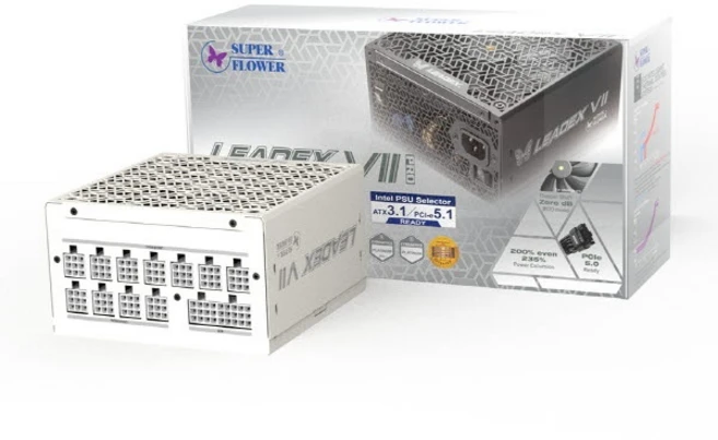 [SuperFlower] SF-1200F14XP LEADEX VII PRO PLATINUM ATX 3.1 (PCIE5) WHITE (ATX/1200W), 상세참조 - 쿠팡
