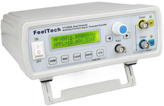 함수발생기 듀얼채널 펑션제너레이터 측정기 신호 계수기 20MHz, 12MHz