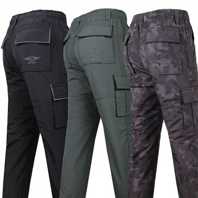 [1+1] WFD101항공바지 남성 건빵바지 카고바지 전술바지 기모 방한 팬츠 빅사이즈 아웃도어
