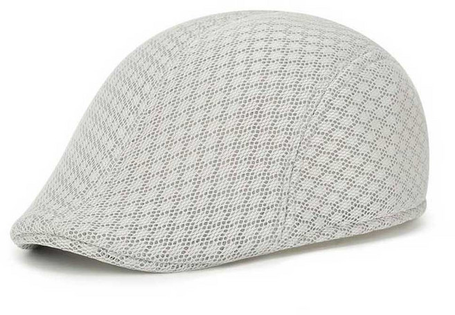 메쉬 헌팅캡 망사 모자 바리스타 카페 중년 플랫캡 베레모