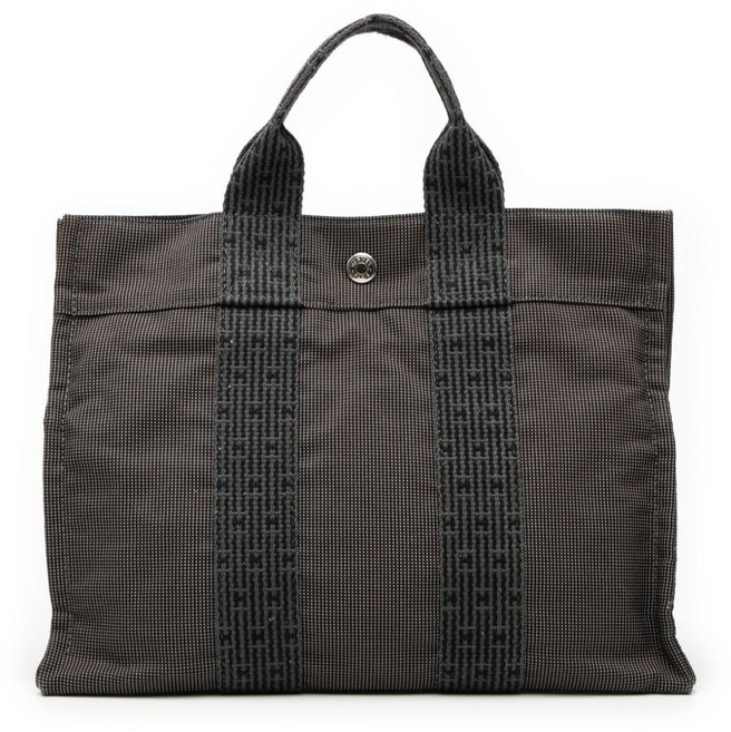 에르메스 중고 1990-2010 캔버스 에르라인 PM 토트 백