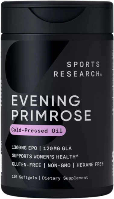 Sports Research 달맞이꽃 1 300mg 소프트젤 120정, 1개 - 쿠팡