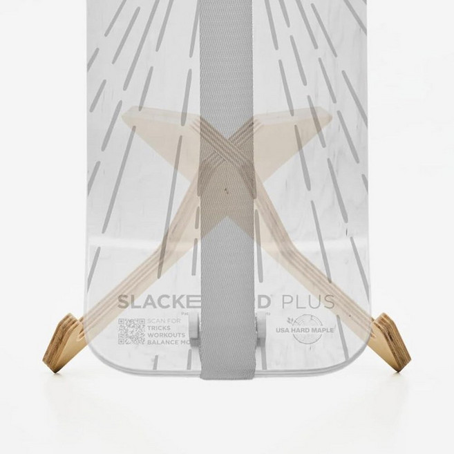 GIBBON SlackBoard 가정 운동용 운동 카드 - 슬랙 보드용 피트니스 카드로 균형 힘 이동성 향상 덱에 52장 179829, SlackBoard Stand